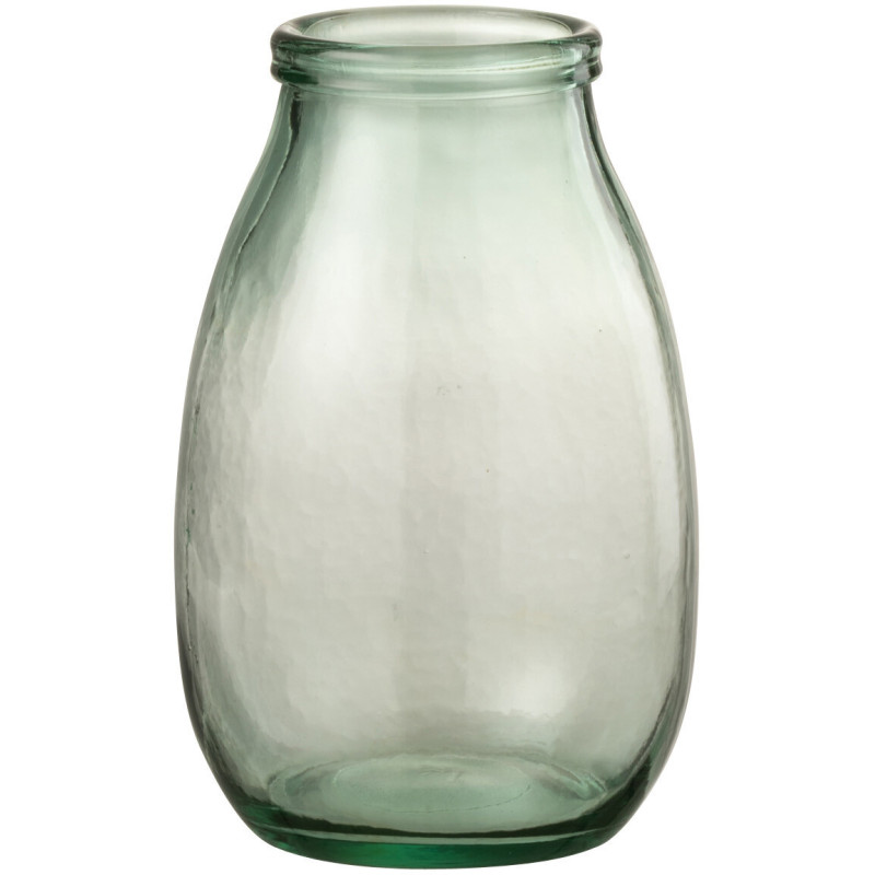 Vase Bocal Éduardo Hauteur 25 cm en Verre Transparent - 1