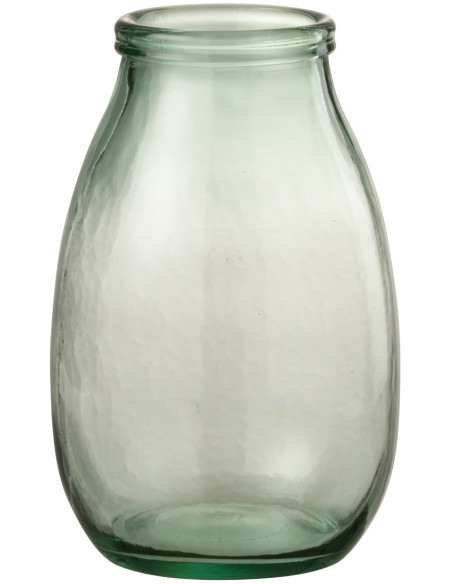 Vase Bocal Éduardo Hauteur 25 cm en Verre Transparent - 1