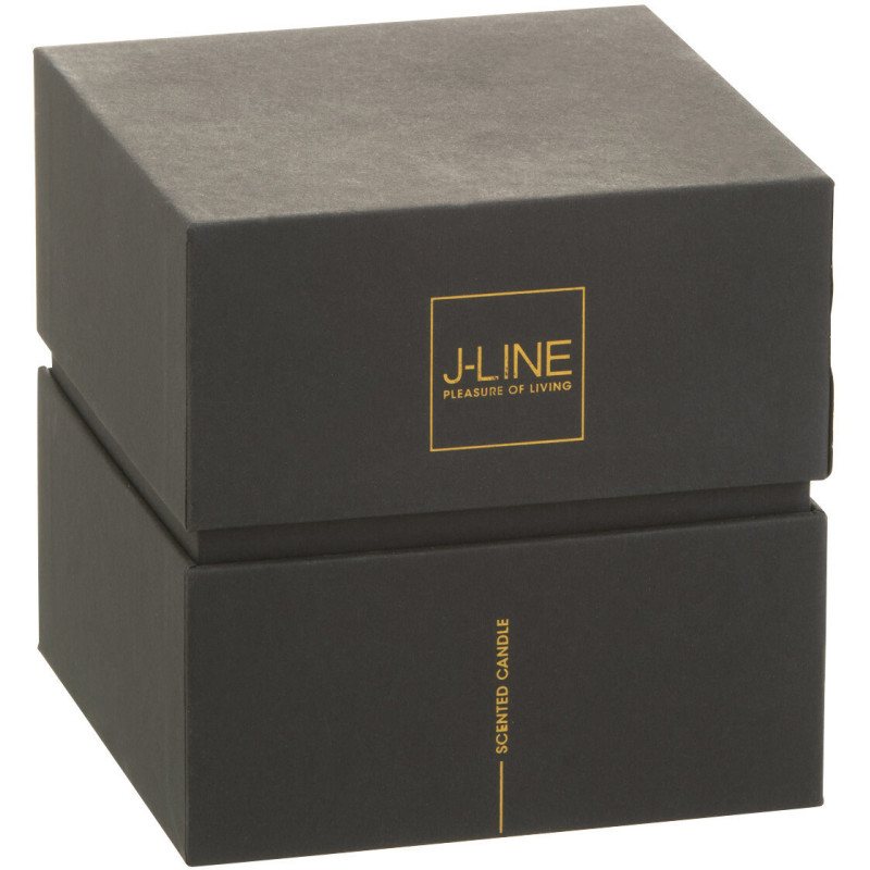 Bougie parfumée Boisée 35 heures Noa Parfum Spicy Twilight avec photophore en Verre Noir - 4