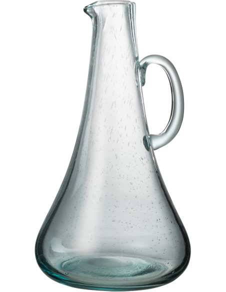 Carafe 2,5 L Oraya en Verre Bleu - 1