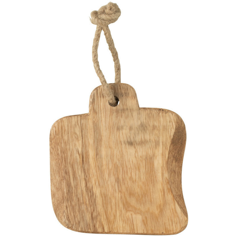 Planche Carrée à découper Wooder en Bois de manguier Natuel - 1
