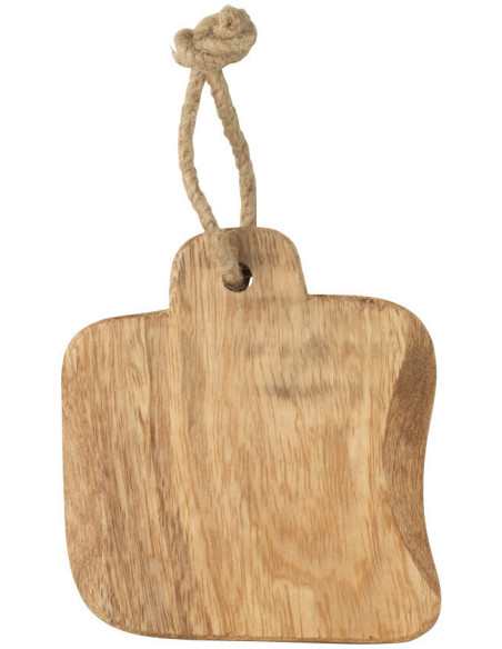 Planche Carrée à découper Wooder en Bois de manguier Natuel - 1