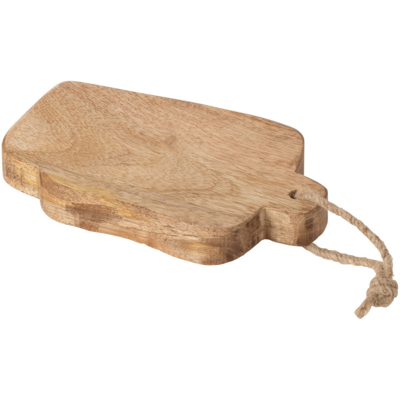 Planche Rectangulaire à découper 20 cm Wooder en Bois de manguier Natuel - 2