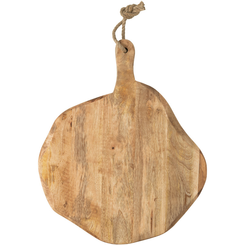 Planche Ronde à découper Wooder en Bois de manguier Natuel - 1