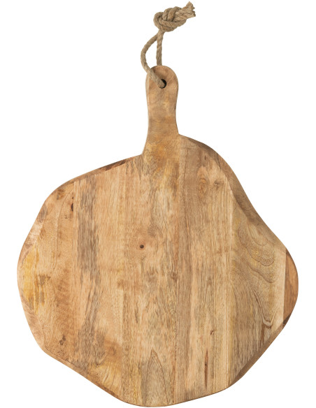 Planche Ronde à découper Wooder en Bois de manguier Natuel - 1