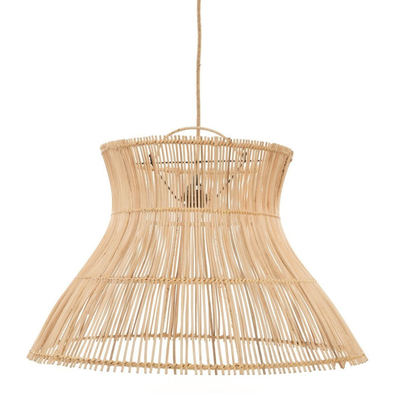 Abat jour original pour suspension 65 cm en Rotin Naturel The Flirt - 1