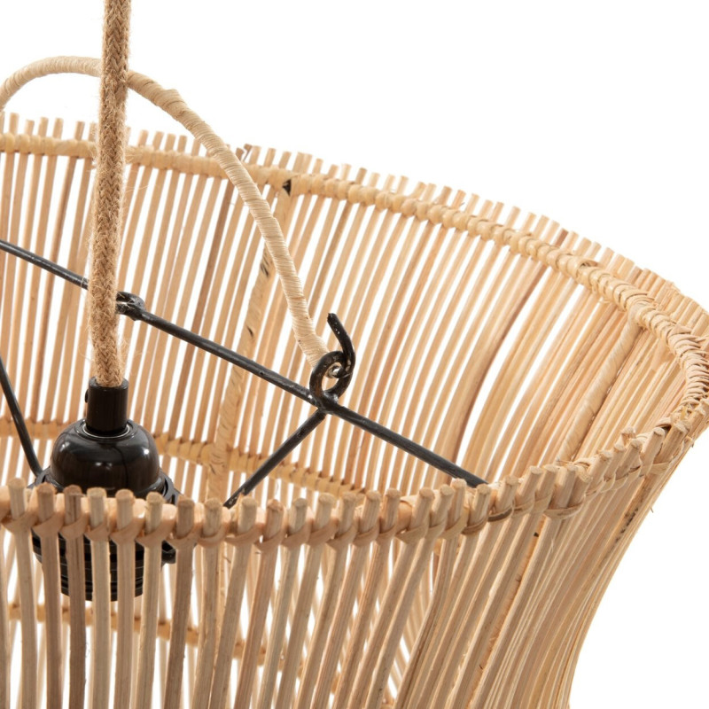 Abat jour original pour suspension 65 cm en Rotin Naturel The Flirt - 5