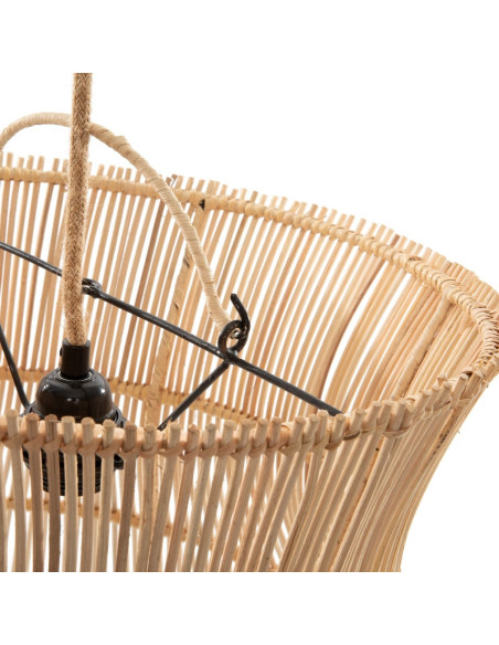 Abat jour original pour suspension 65 cm en Rotin Naturel The Flirt - 5