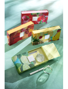 Coffret Diffuseur de parfum Senteur Fruitée Tequila Sunrise Happy Hour 150 ml en Verre - 1 2