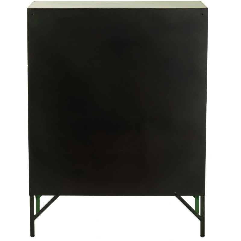 Armoire Vestiaire 9 portes Locker en Métal Vert - 4