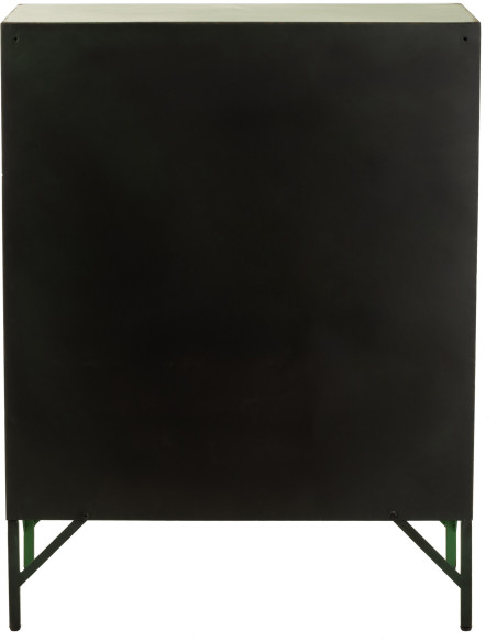 Armoire Vestiaire 9 portes Locker en Métal Vert - 4