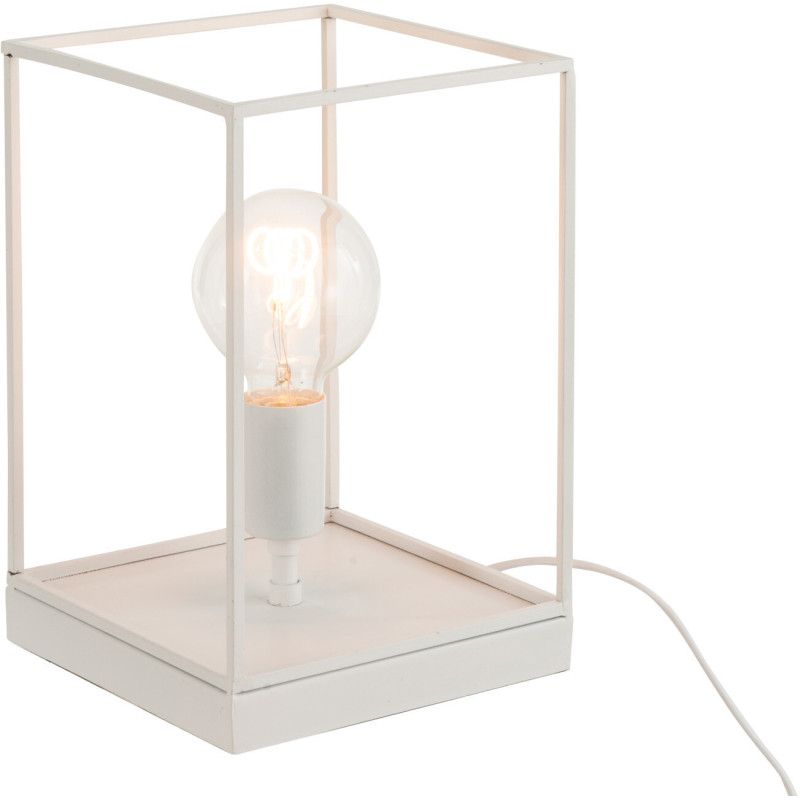 Lampe à poser 1 ampoule Mylano en Métal Blanc - 3