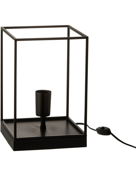 Lampe à poser 1 ampoule Mylano en Métal Noir - 1