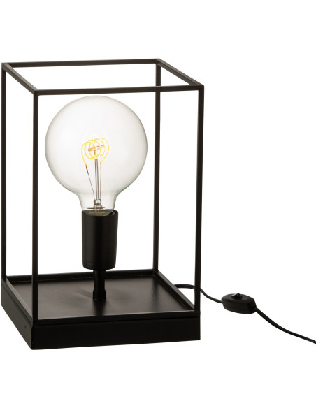 Lampe à poser 1 ampoule Mylano en Métal Noir - 4