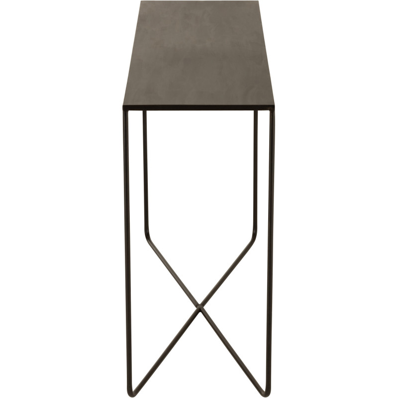 Console Rectangulaire Sheer en Métal Noir - 3