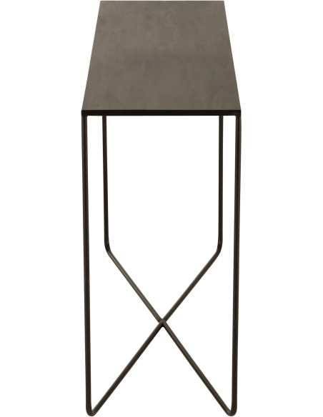 Console Rectangulaire Sheer en Métal Noir - 3