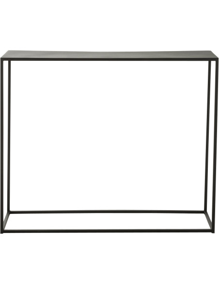 Console Rectangulaire Linéa en Métal Noir - 2