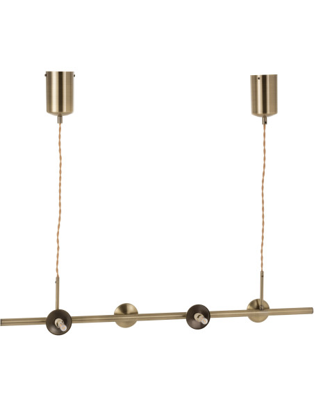 Suspension Yuks en Métal Doré - 1