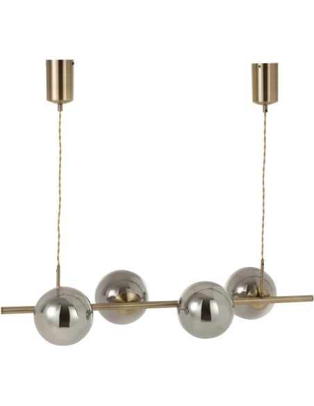 Suspension Yuks en Métal Doré - 8