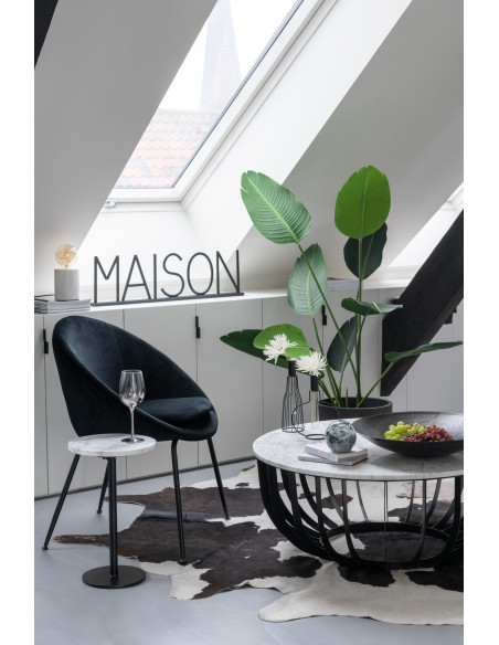 Objet déco Mot à poser Maison en métal noir 81 cm - 3
