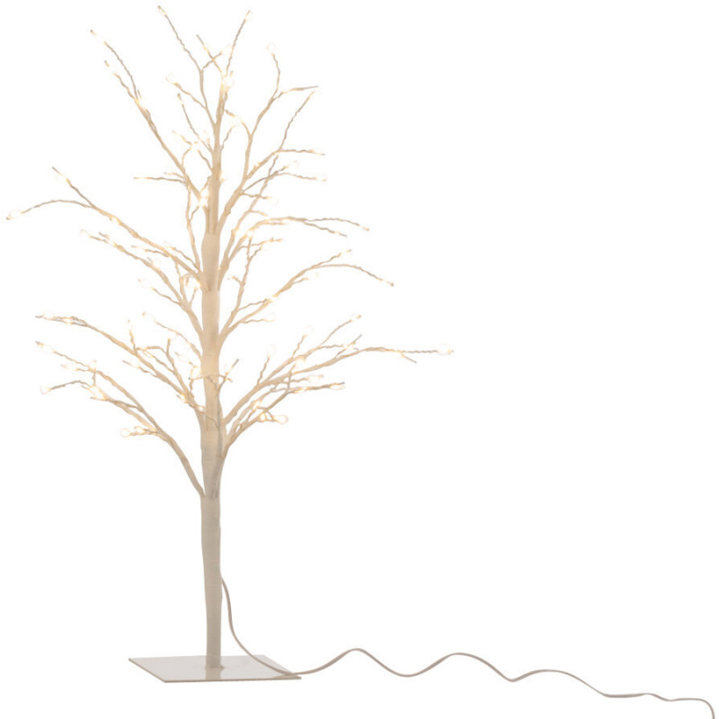 Arbre lumineux Led Branches nues 55 cm en Métal Blanc - 2