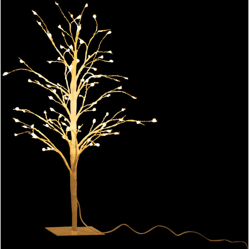 Arbre lumineux Led Branches nues 55 cm en Métal Blanc - 3