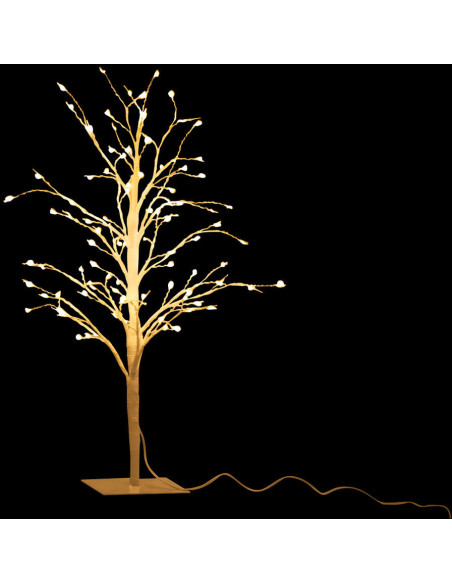 Arbre lumineux Led Branches nues 55 cm en Métal Blanc - 3