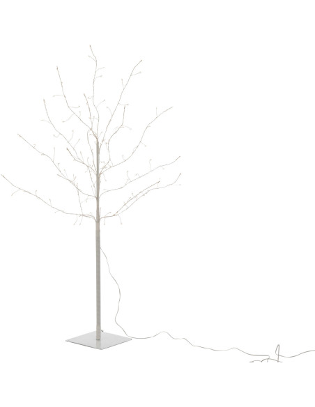 Arbre lumineux Led XL Branches nues 100 cm en Métal Blanc - 1