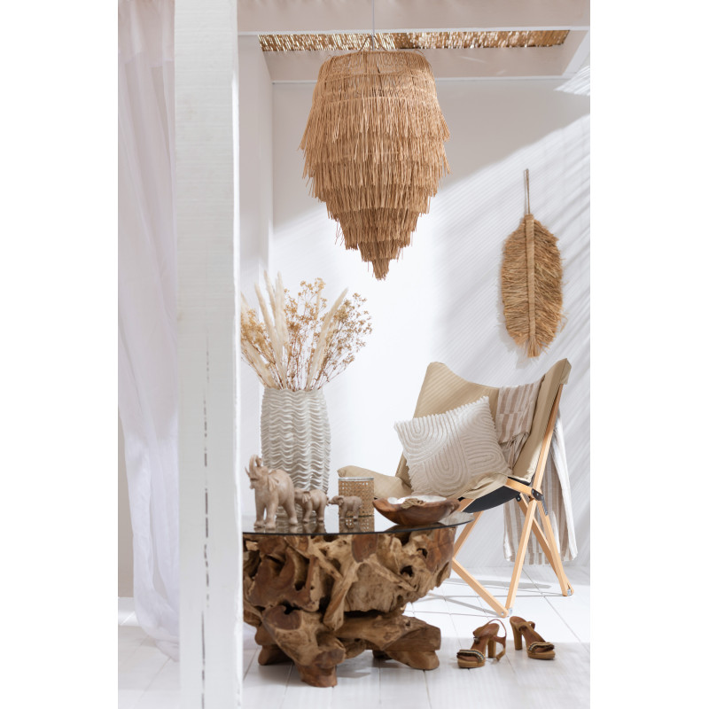 Bouquet Fleurs séchées Gypsophile XL Hauteur 85 cm en Blanc - 4