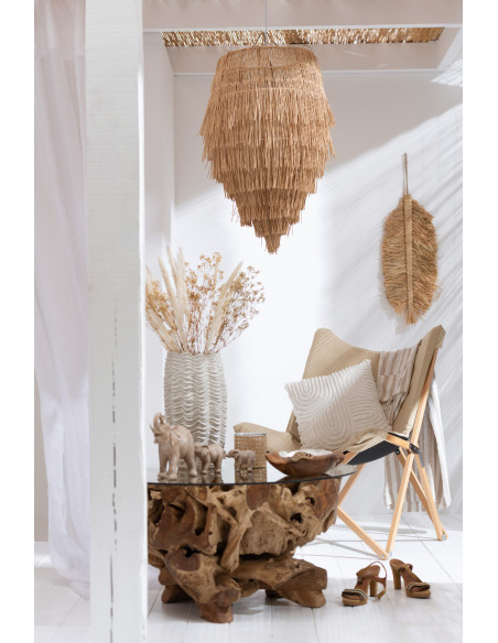 Bouquet Fleurs séchées Gypsophile XL Hauteur 85 cm en Blanc - 4