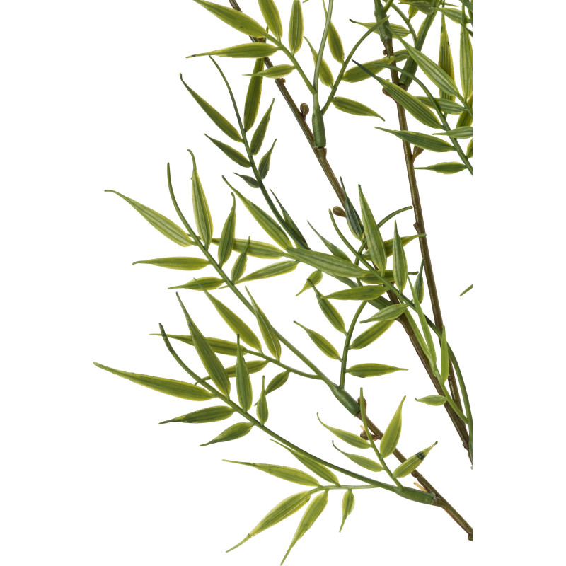 Branche artificielle Bambou XL Hauteur 100 cm en Plastique Vert - 2