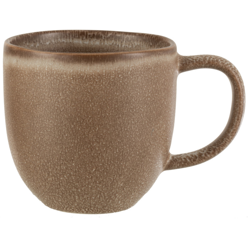 Mug Louise en Porcelaine Cognac - 1