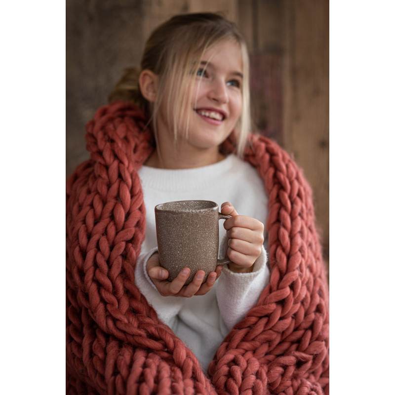 Mug Louise en Porcelaine Cognac - 3