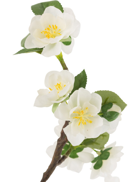 Arbre artificiel réaliste Cerisier Sakura Fleurs blanches Hauteur 50 cm en Plastique - 2