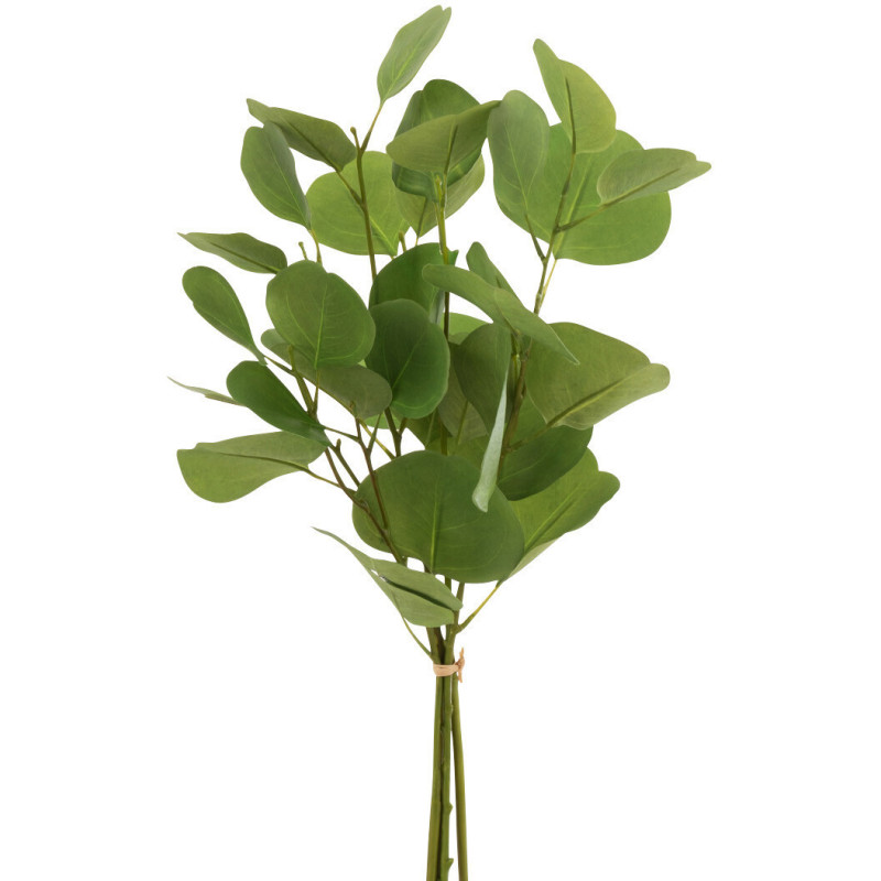 Branche artificielle Eucalyptus Hauteur 50 cm en Plastique Vert - 1