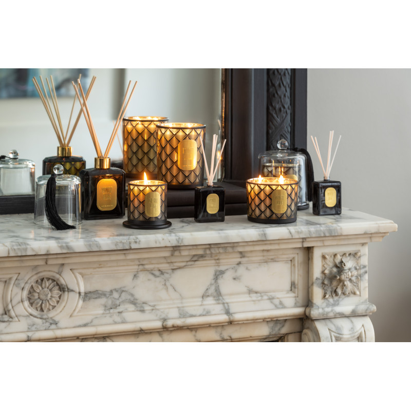 Coffret Diffuseur de parfum Senteur Fruitée Sapphire Amber Tea Midnight Deluxe 150 ml en Verre - 2