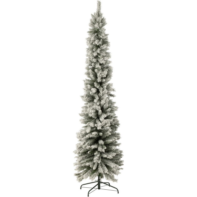 Sapin de Noël artificiel enneigé XXL Hauteur 240 cm en Plastique - 1