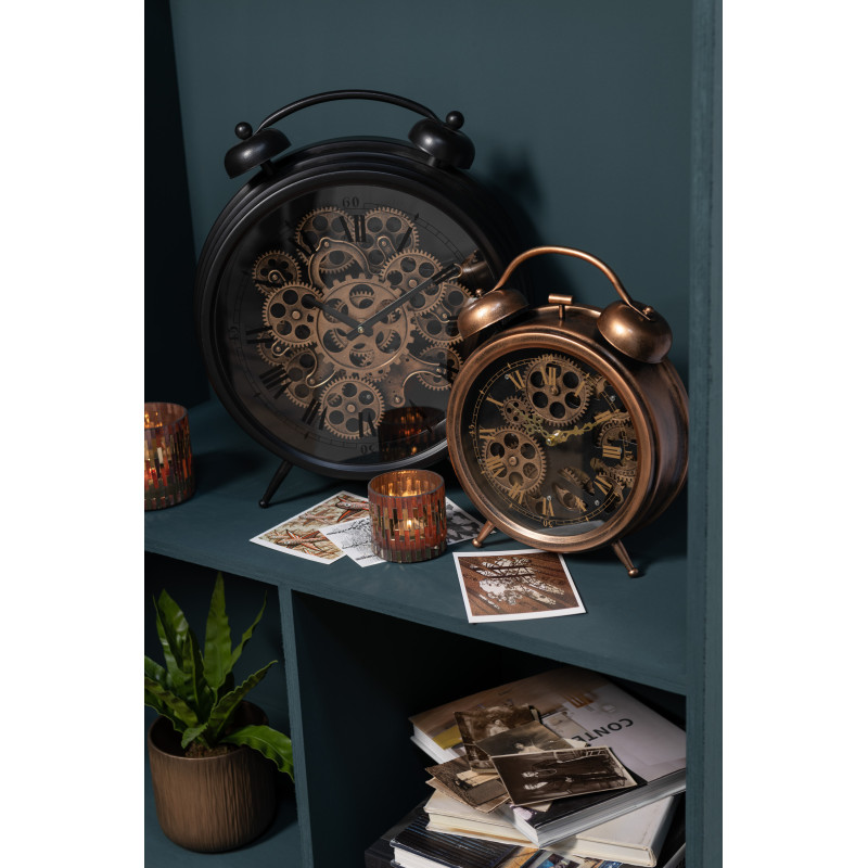 Horloge de table Réveil 30 cm Wake en Étain Cuivré - 2