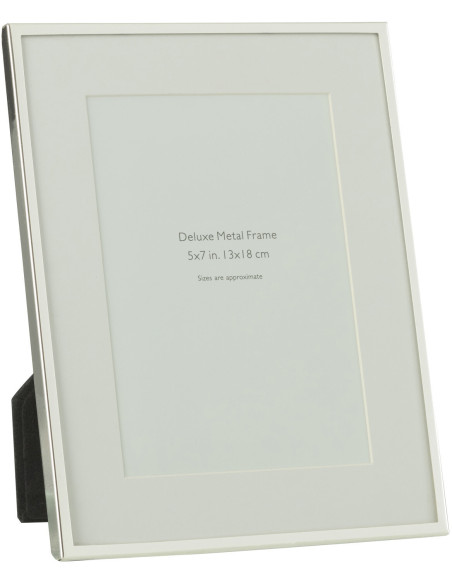 Cadre photo Magnira en Métal Argenté pour photo 13x18 - 1