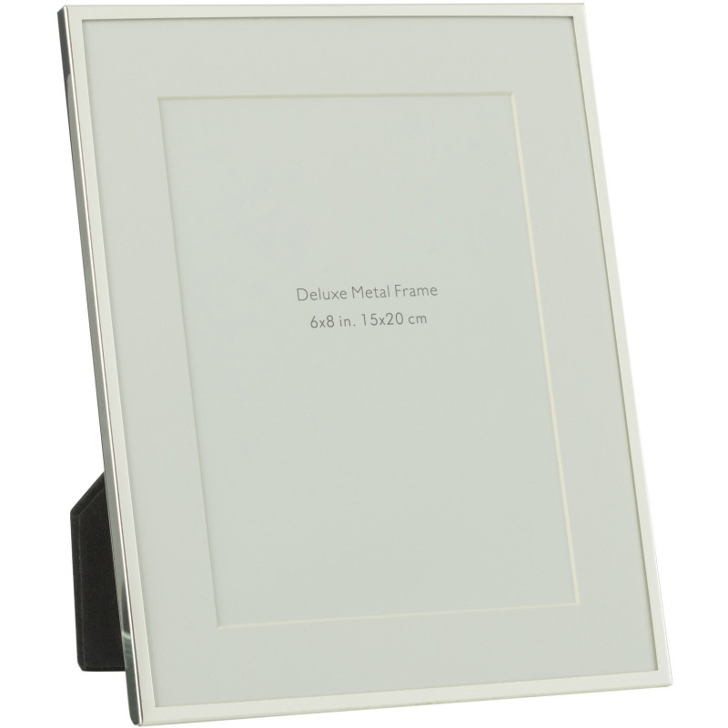 Cadre photo Magnira en Métal Argenté pour photo 15x20 - 1