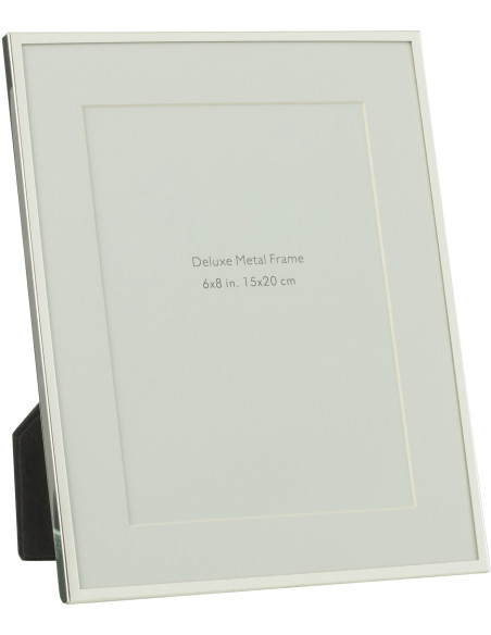 Cadre photo Magnira en Métal Argenté pour photo 15x20 - 1