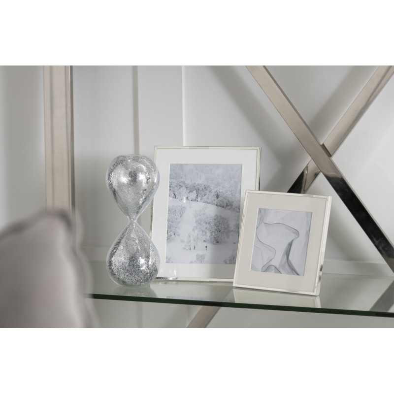 Cadre photo Magnira en Métal Argenté pour photo 15x20 - 2