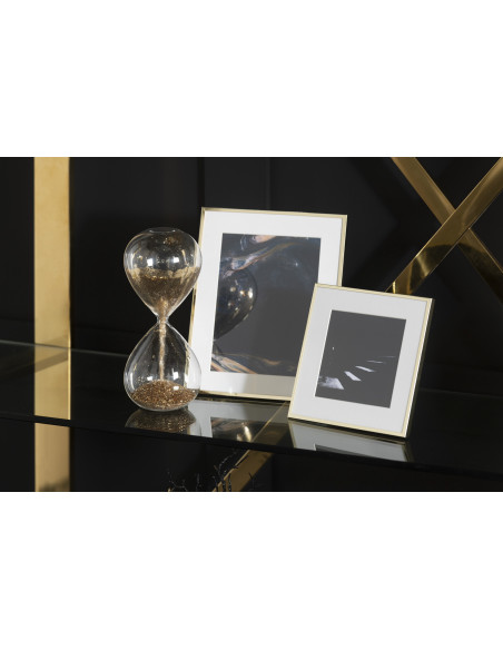 Cadre photo Magnira en Métal Doré pour photo 13x13 - 4