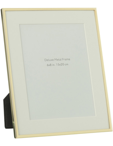 Cadre photo Magnira en Métal Doré pour photo 15x20 - 1