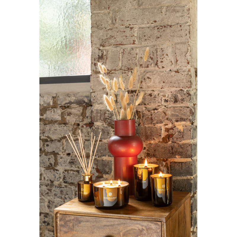 Diffuseur de parfum Senteur Florale Golden Honey Excellent 150 ml en Verre Ocre - 4