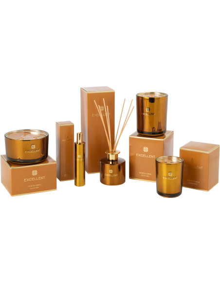 Brume parfumée d'intérieur Senteur Florale Golden Honey Excellent 50 ml en Verre Ocre - 3