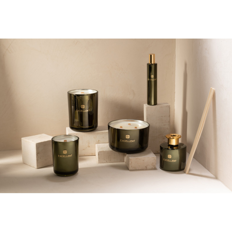 Diffuseur de parfum Senteur Acidulée Bargamote Excellent 150 ml en Verre Vert - 3