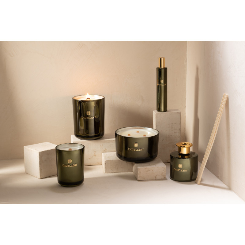 Diffuseur de parfum Senteur Acidulée Bargamote Excellent 150 ml en Verre Vert - 4