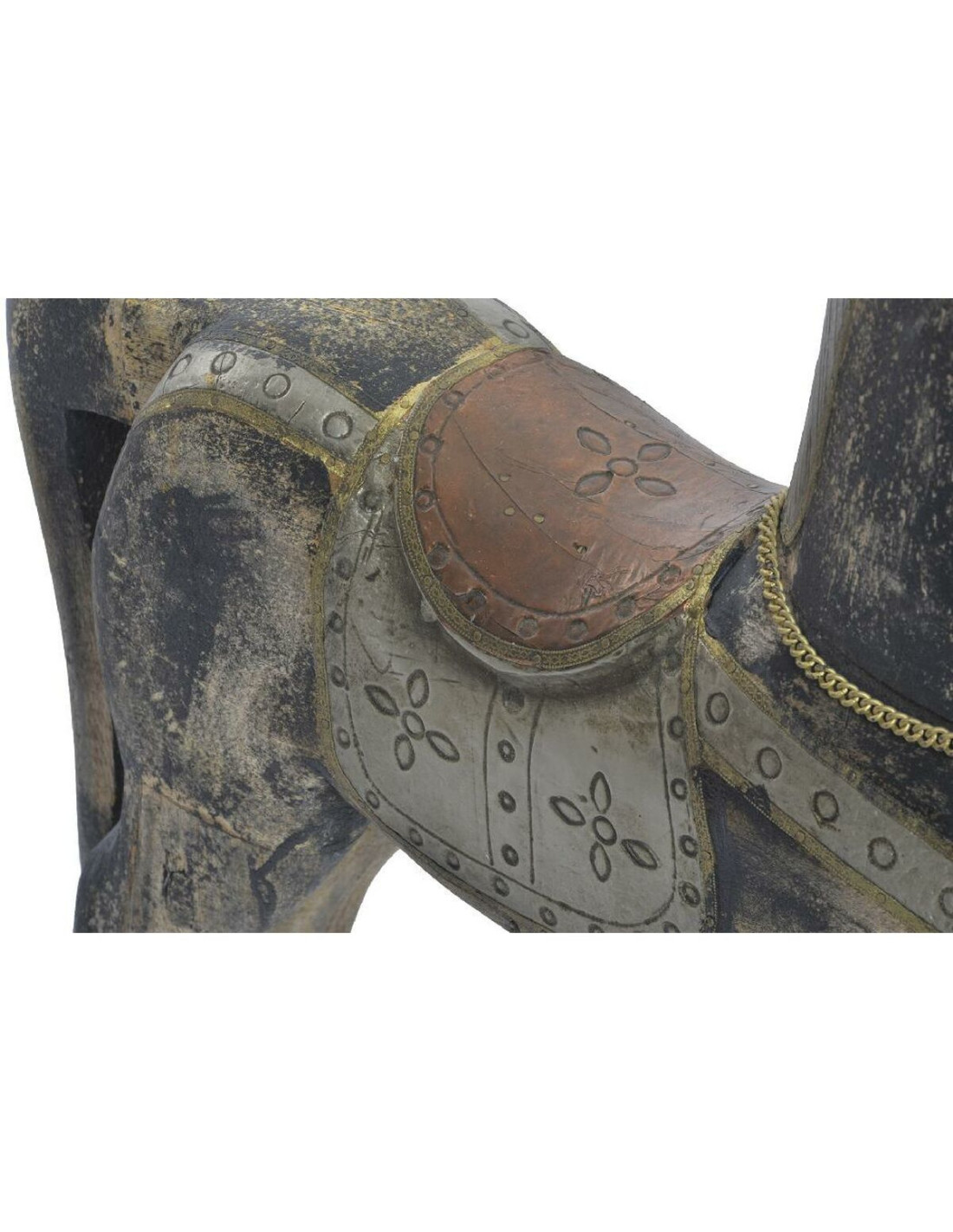 Statuette Décorative Antony Gris Vieilli – Pierre Reconstituée