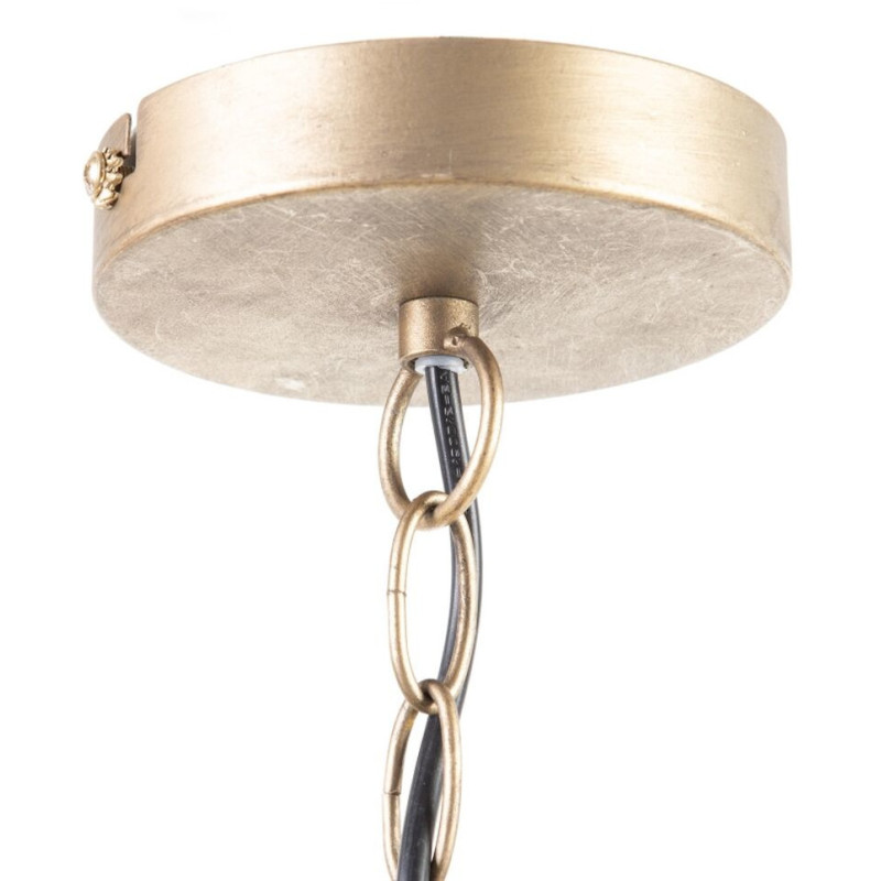 Suspension originale Plumes Diamètre 55 cm en Métal Doré Selvan - 2